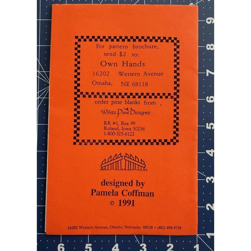 Own Hands Yours & Mine PUMPKIN HEAD # 301‎ Tole Paint Pattern Packet UC